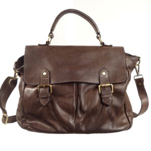 Cartable vintage marron Toni