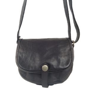 Sac bandoulière femme noir Corinna