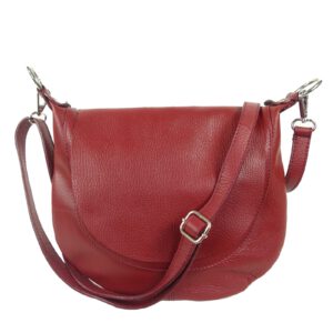 Sac bandoulière femme rouge Poppy