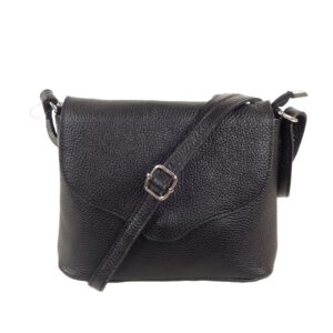 Sac bandoulière femme noir Elisa