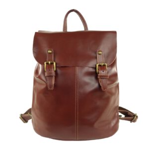 Sac a dos femme cuir marron Summer