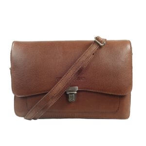 Sac bandoulière femme marron Hensbury