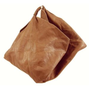 Sac a main cuir vintage naturel Hobo