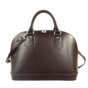 sac a main cuir marron Cecilia