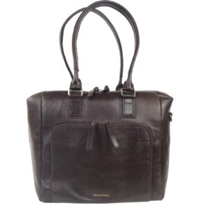 Sac a main original cuir brun Countess