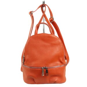 sac a dos femme cuir orange Gabriel