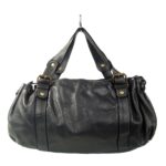 Sac a main 24h cuir noir femme Violetta