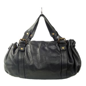 Sac a main 24h cuir noir femme Violetta