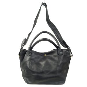Sac 2 en 1 seau/cabas noir Mina